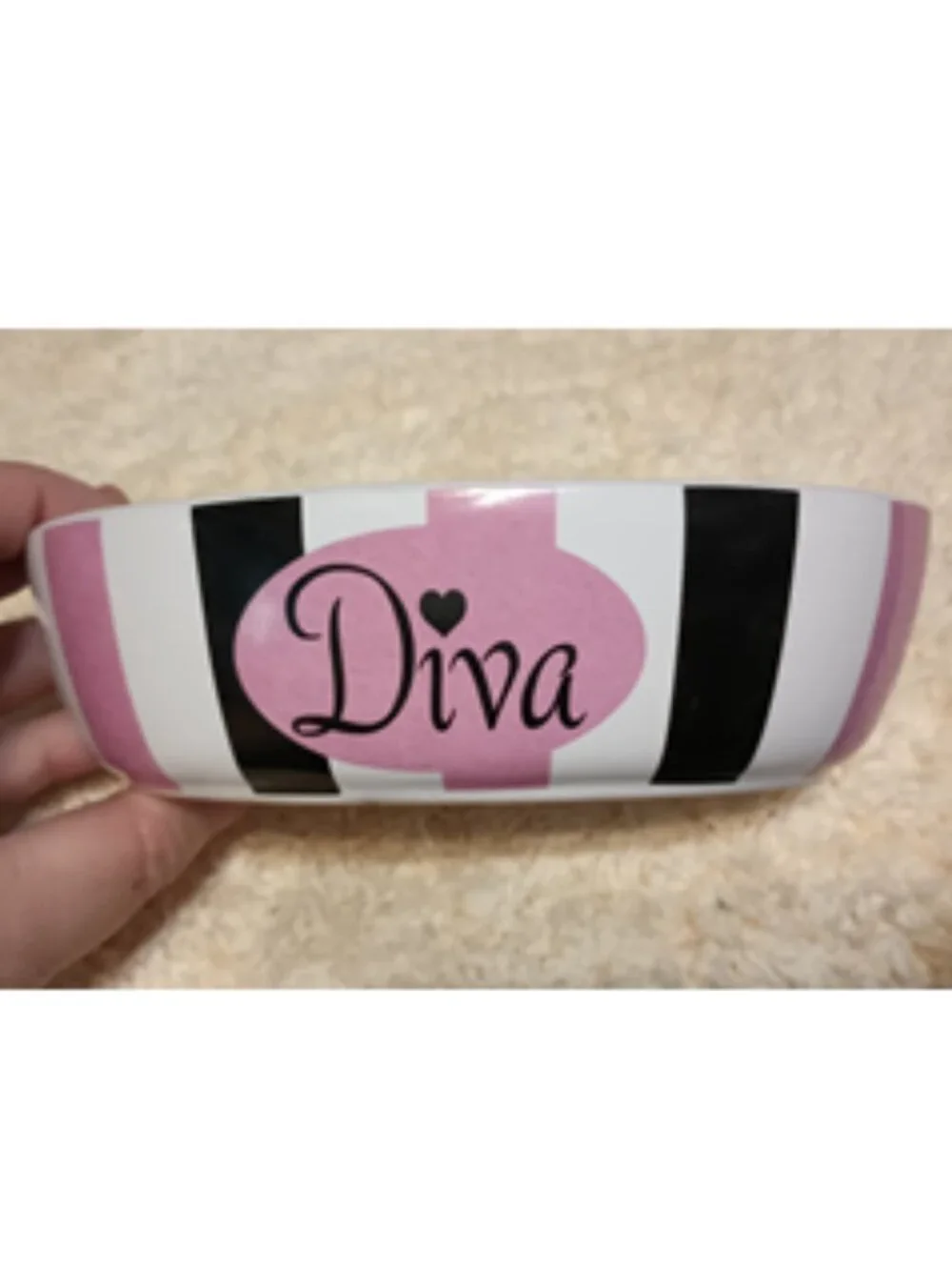 VGUC~PETRAGEOUS DESIGNS' Striped Diva 6.5